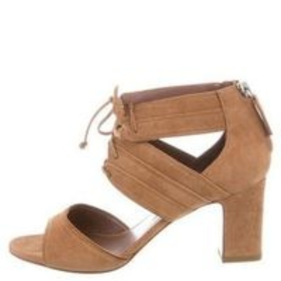 Tabitha Simmons "Maxine" Block Heel Sandals - Picture 1 of 5